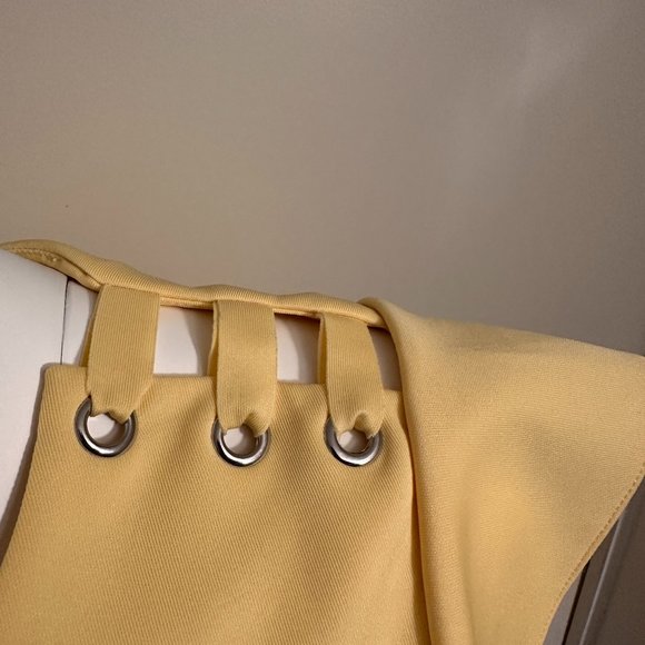 New! Yellow ABS Collection dress - Picture 2 of 6